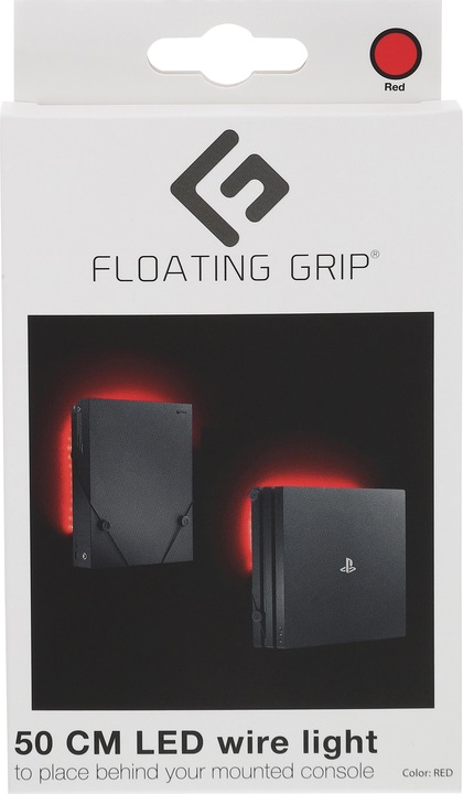 Actual product image Floating Grip Red LED light - Add on to your ®-mount (PS4)