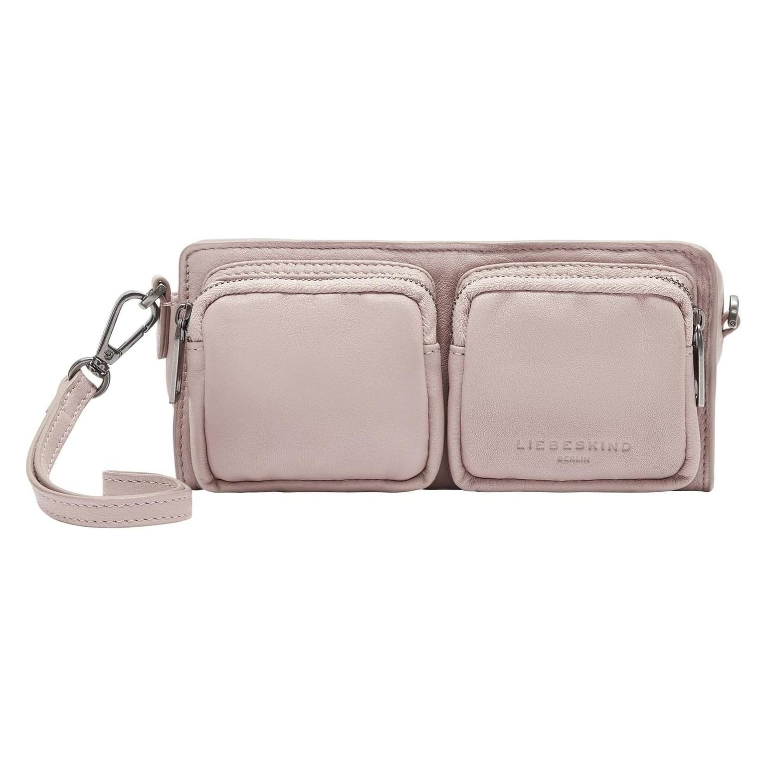 Liebeskind Berlin, Vrouwen, Handtas, Pouch Accessories Pouch Aus Schafsleder, Roze