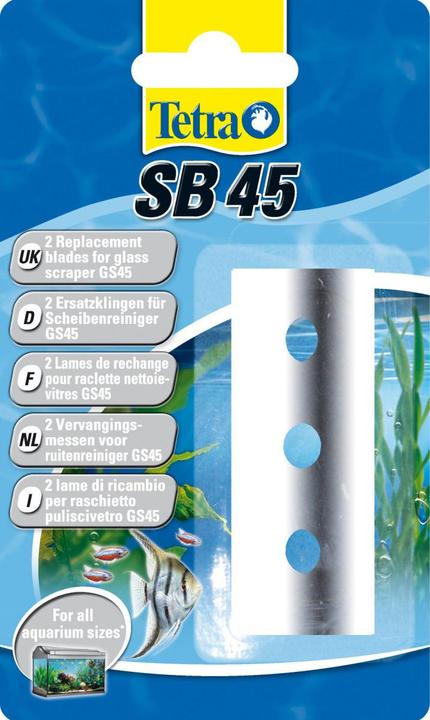 Tetra Tec vervangingsmessen SB 45 2 stuks (Aquarium schoonmaken, Blad)