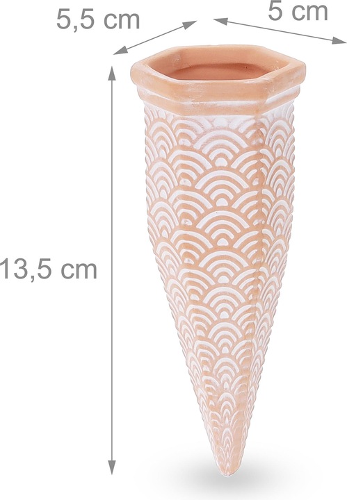 Actual product image Relaxdays 4x clay cone (Clay cone irrigation)