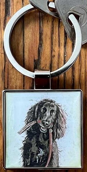 Actual product image Alex Clark Art K38 Dog Sprout Schlüsselanhänger