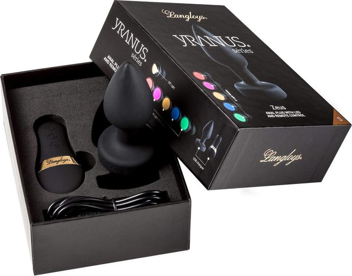 Langloys Zeus Anal Plug with Remote Control S - buy at Galaxus - Galaxus