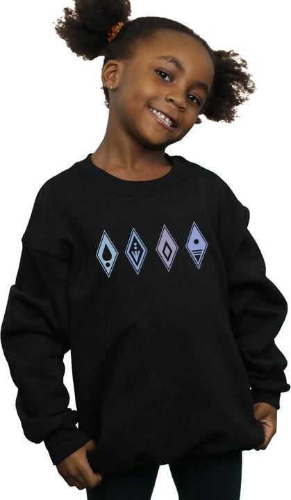 Produktbild Disney Frozen 2 Elements Symbols Sweatshirt Mädchen (152, 158)