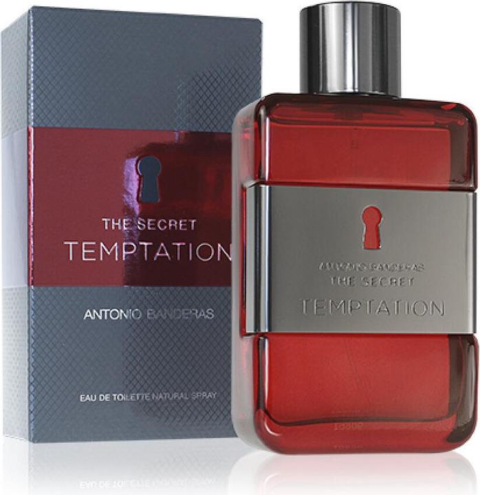 Actual product image Antonio Banderas The Secret Temptation by Eau de Toilette Spray 200 ml (Eau de toilette, 200 ml)