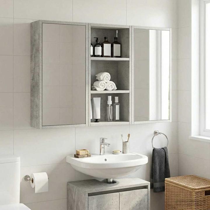 Produktbild vidaXL Badezimmerschrank (16 x 16 x 62.50 cm)
