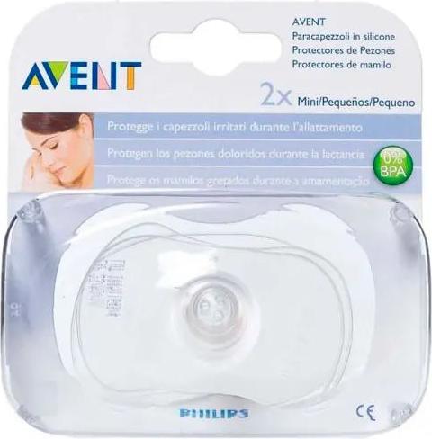 Philips Avent Silikon-Brusthütchen (S)