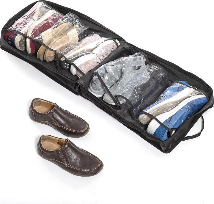 Produktbild InnovaGoods Aufbewahrungstasche für Schuhe - 6 Paar