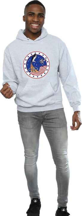 Immagine prodotto Nasa Classic Rocket 76 Felpa con Cappuccio Uomo (XL)