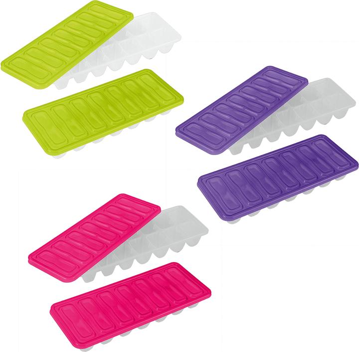 Actual product image Metaltex Ice cube maker with lid set of 2