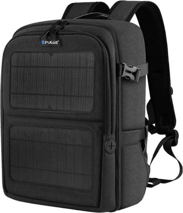 Productafbeelding Puluz Waterdichte camerarugzak met zonnepanelen PU5018B (Camera schoudertas)