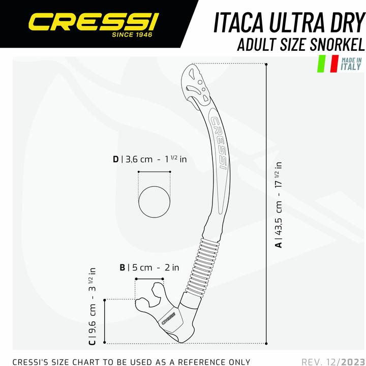 Immagine prodotto Cressi Itaca Ultra Dry