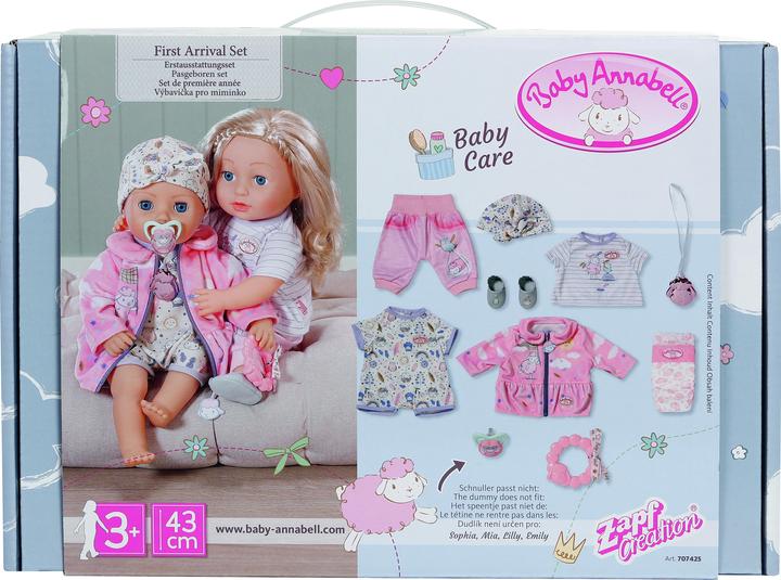 Immagine prodotto Baby Annabell Zapf Primo Kit in valigetta