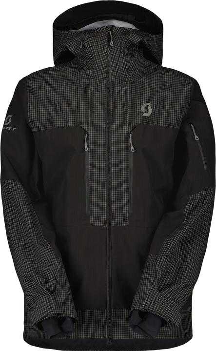 Scott Sports Scott Vertic Ripstop 3L Hardshelljacke Schwarz Herren (S)