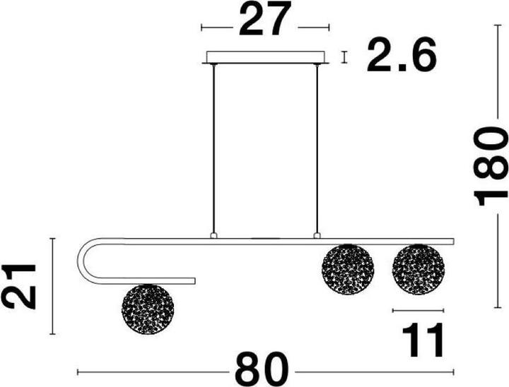Produktbild Nova Luce Mirano (G9)