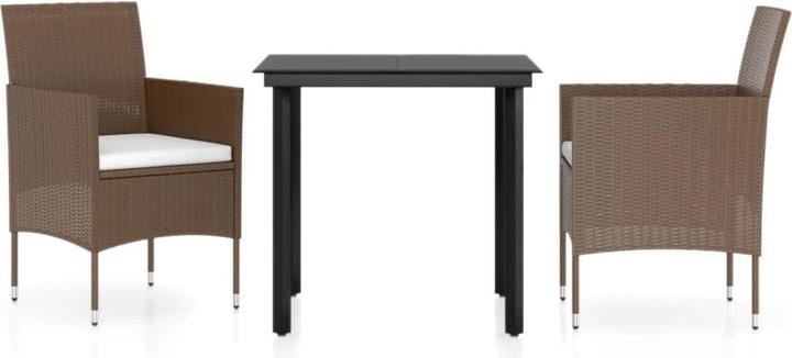Image du produit vidaXL Garten Essgruppe (80 x 80 x 74 cm)