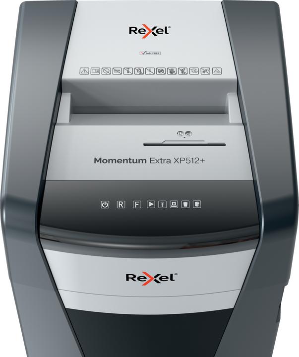 Actual product image Rexel Momentum Extra XP512 document shredder, 2 x 15 mm (Microcut)