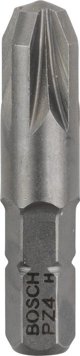 Actual product image Bosch Professional Zubehör Screwdriver bit extra hard PZ 4, 32 mm, pack of 3 (Cross Pozidriv PZ M4)