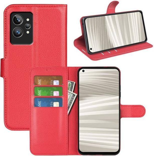 Image du produit MU Classic Série de couvertures de livre en cuir Litchi (Realme GT2 Pro)