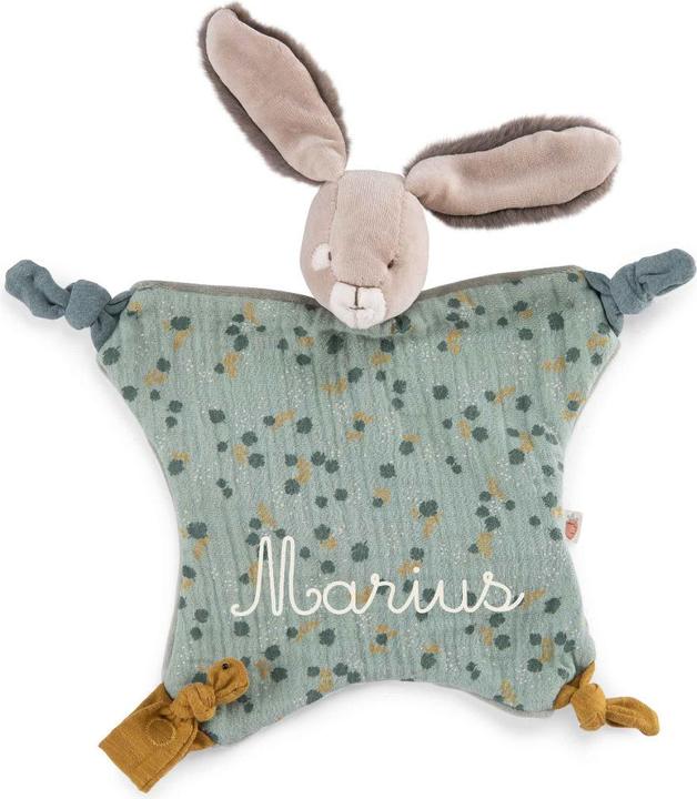 Image du produit Moulin Roty Doudou avec porte-sucette Lapin