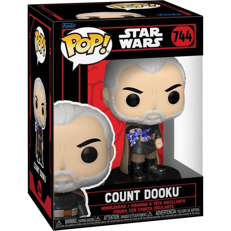 Thumbnail - Funko Star Wars: Dark Side POP! Vinyl Figur Count Dooku 9 cm