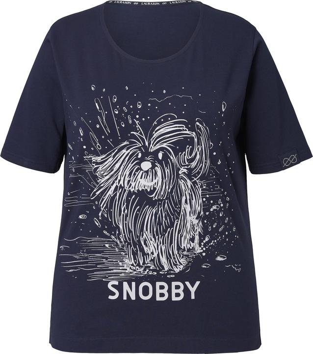 Image du produit Laurasøn T-shirt à manches courtes et col rond (48)