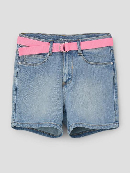 Actual product image S.Oliver Jeans-Hose Jeans-Short / Regular Fit / Mid Rise / Straight Leg / Stoffgürtel (176)