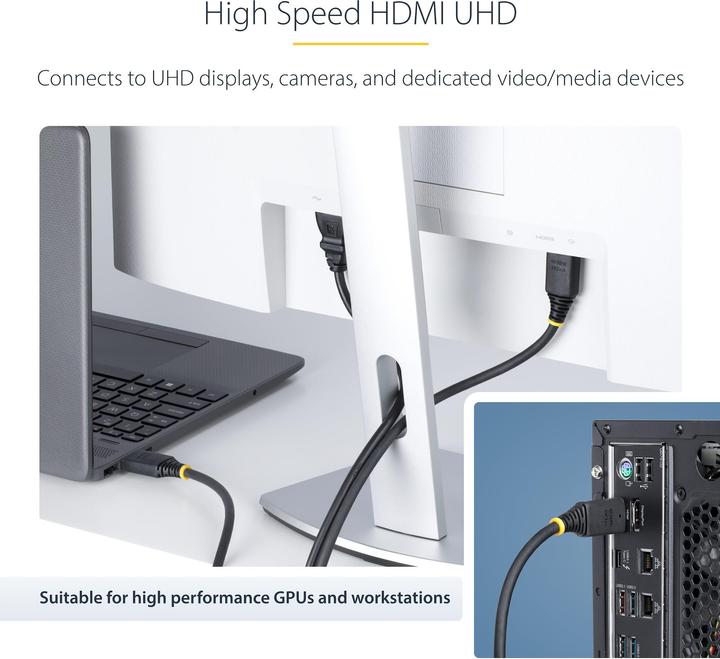 Immagine prodotto StarTech Cable HDMI Active High Speed 10m black (10 m)