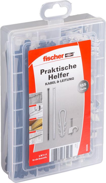 Fischer Master Box Electric (Plastic cable ties, 150 mm, 155 pcs.)