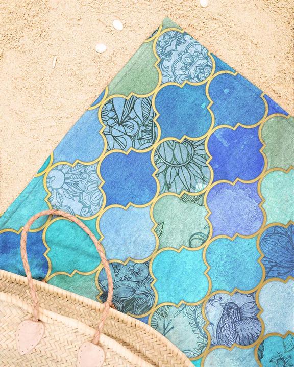 Produktbild Juniqe Marokkanische Fliesen (90 x 180 cm)