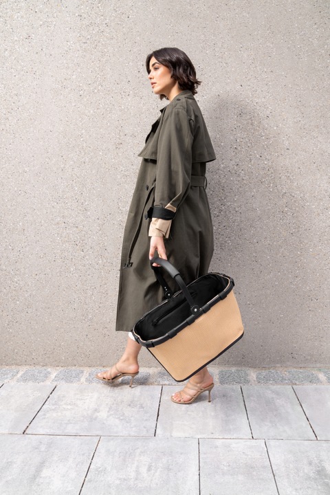 Produktbild reisenthel carrybag frame raffia black