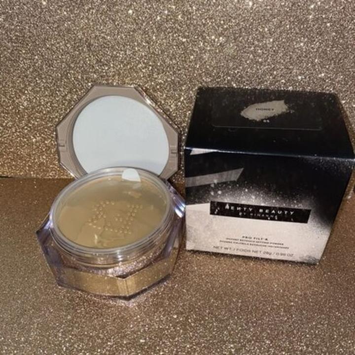 Actual product image Fenty Beauty Pro Filt'r Instant Retouch Setting Powder Honey 0.98oz - NEW (Honey)