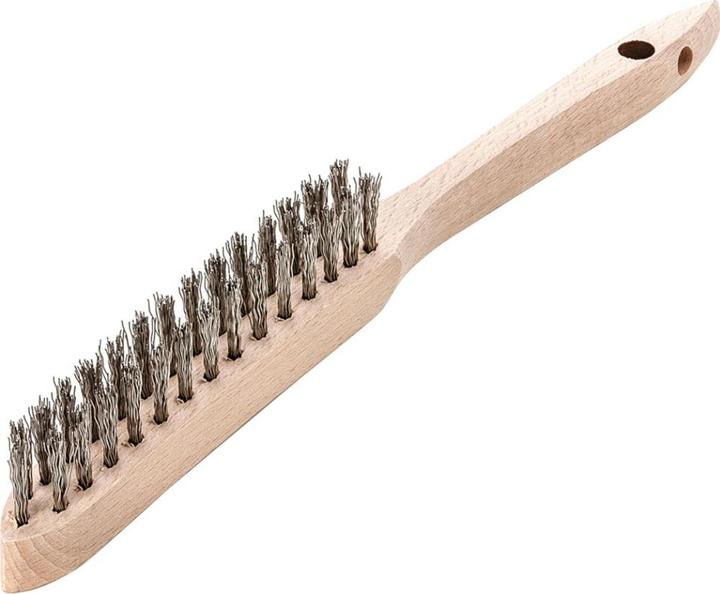 Image du produit Lessmann Brosse métallique acier inoxydable ondulé