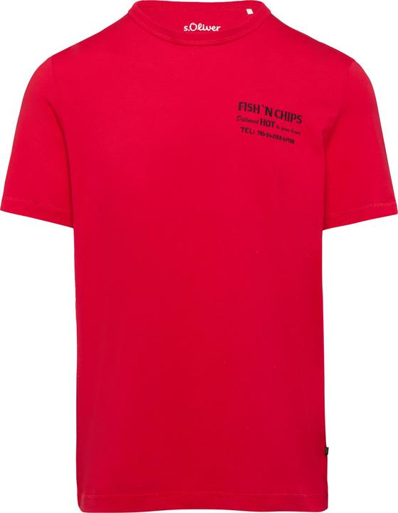 Image du produit S.Oliver T-Shirt Baumwollshirt mit Frontprint (S)