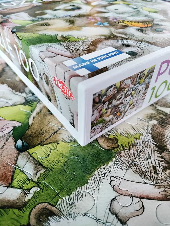 Produktbild Tactic Puzzle Lovers Hedgehogs 100 pcs puzzle (100 Teile)