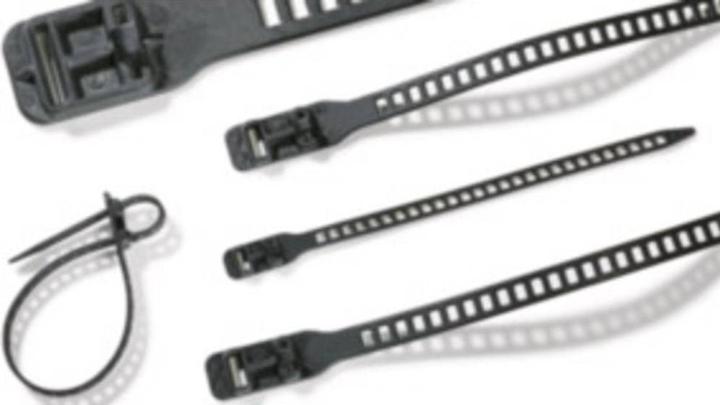 Actual product image HellermannTyton Cable tie Softfix L 340x11mm (Plastic cable ties, 340 mm, 6 pcs.)
