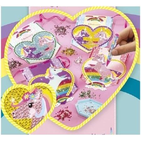 Totum Unicorno - Decora la tua linea di bandiera con i diamanti (6 pz.)