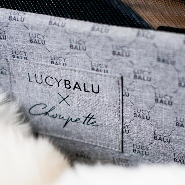 Produktbild LucyBalu CHECK-IN Katzentransporttasche | Choupette Edition (Katze, Waschbar)