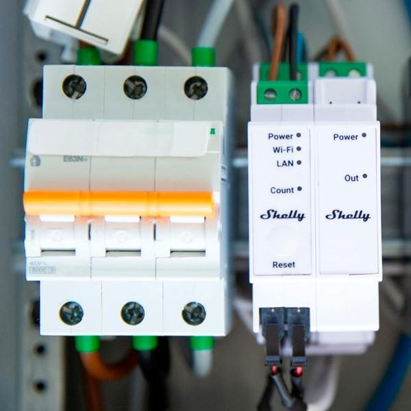 Actual product image Shelly Per 3EM-400