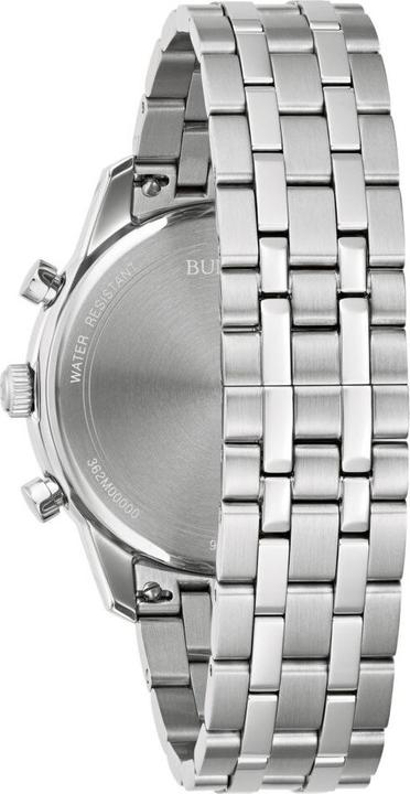 Actual product image Bulova 96B411 Sutton Chronograph Men's Watch 41mm 3ATM (Analogue wristwatch, 41 mm)