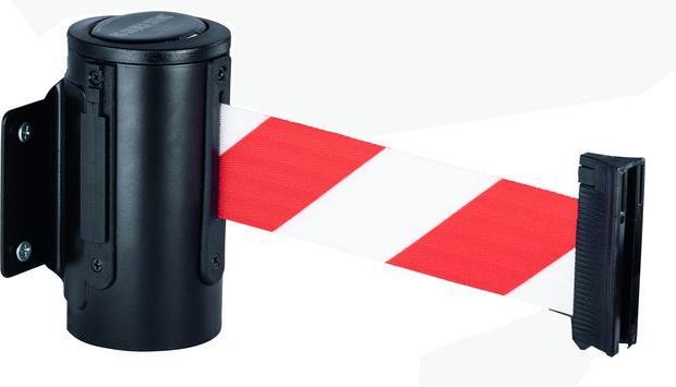 Actual product image Wall strap holder metal including strap black