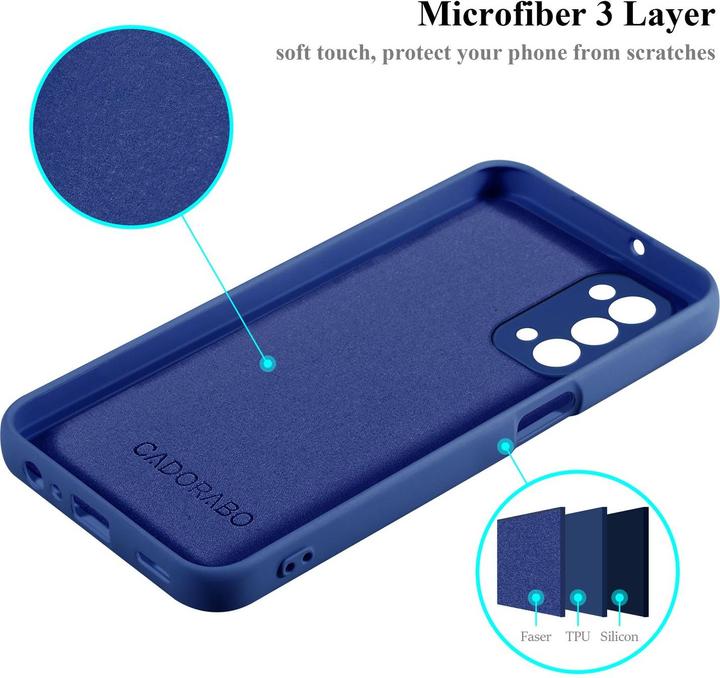 Immagine prodotto Cadorabo Custodia per OPPO A54 5G / A74 5G TPU con design in silicone a protezione dai liquidi (Oppo A74 5G)