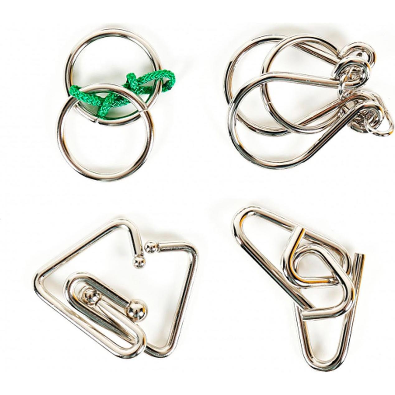 Thumbnail - Eureka! Puzzle Collection Junior Metal Puzzles collection (4 Teile)