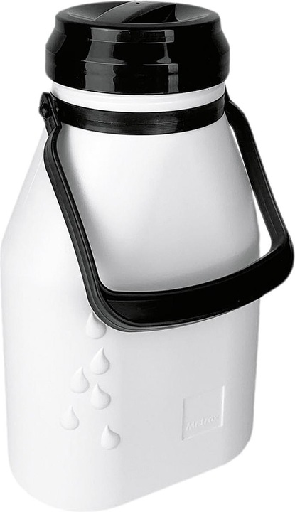 Actual product image Metrox 2-litre plastic milk jug with tight screw cap - Leak-proof and high-quality (2 l)