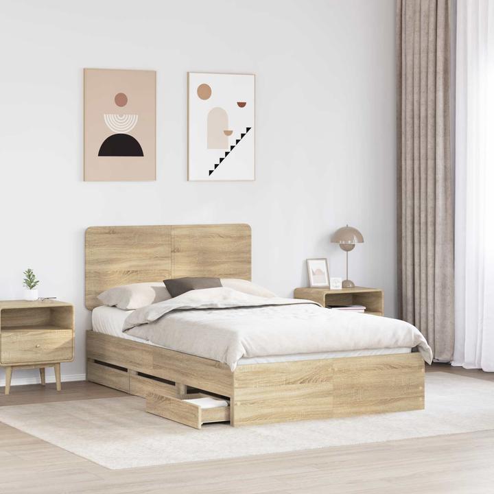 Image du produit vidaXL Moderner Bettrahmen (120 x 200 cm)
