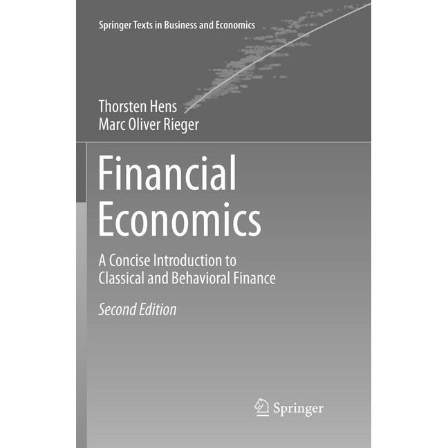 Financial Economics, Fachbücher von Marc Oliver Rieger, Thorsten Hens