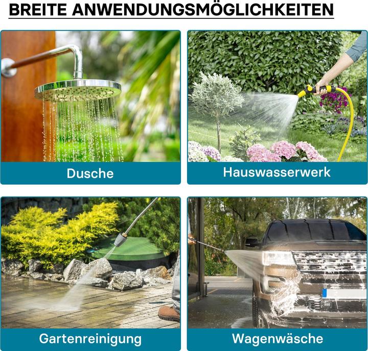 Actual product image Wiltec PRESSURE TANK 24L Vessel WATER with EPDM Membrane for Domestic Waterworks Pump (Domestic water pump)