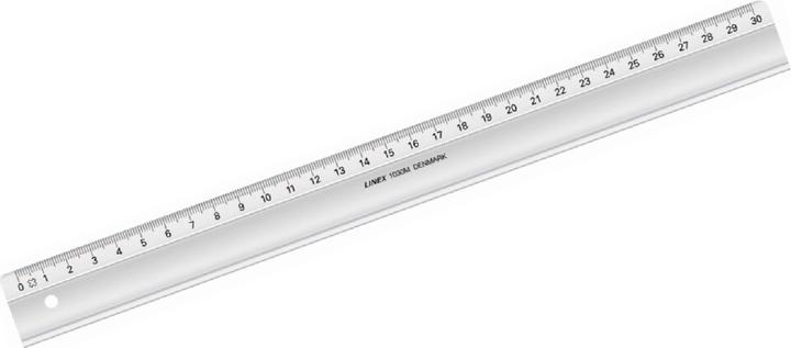 Produktbild Linex Schullineal transparent (30 cm)