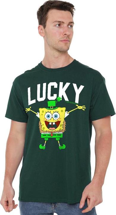 Produktbild Spongebob Squarepants Lucky TShirt St PatricksTag (XXL)