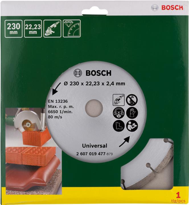 Immagine prodotto Bosch Zubehör Diamante TS 230 mm Materiale da costruzione