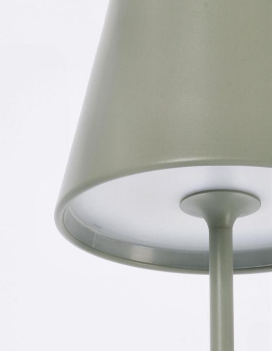 Actual product image Bizzotto Table Lamp Etna LED sage green